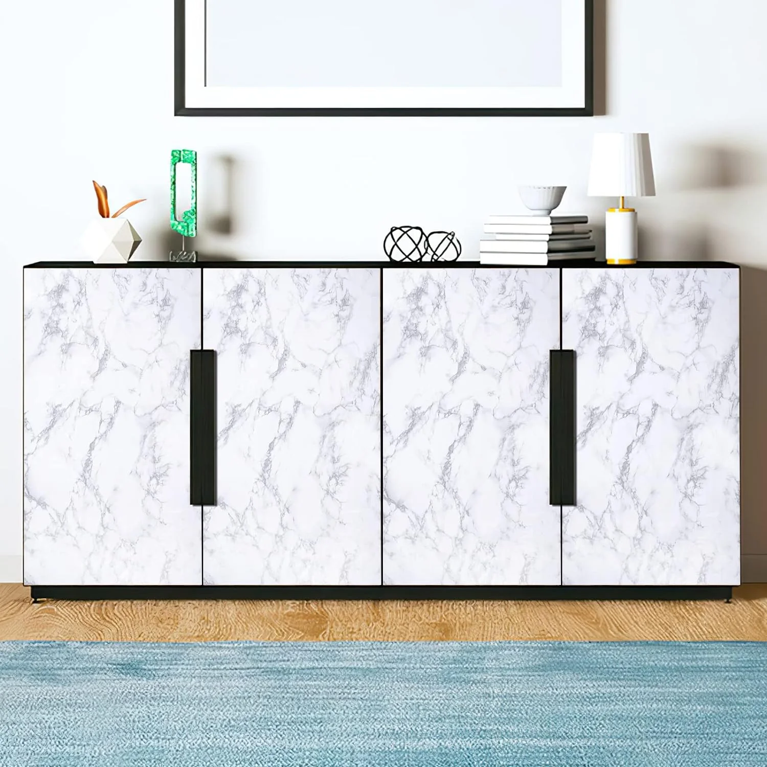 Marble 60cm by 500 cm Self Adhesive Contact paper Countertop,Kitchen,Shelf Liner - Image 25