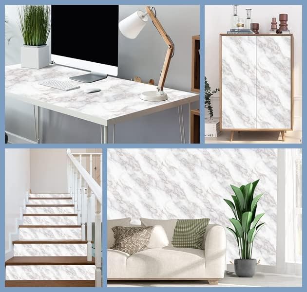 Marble 60cm by 500 cm Self Adhesive Contact paper Countertop,Kitchen,Shelf Liner - Image 39