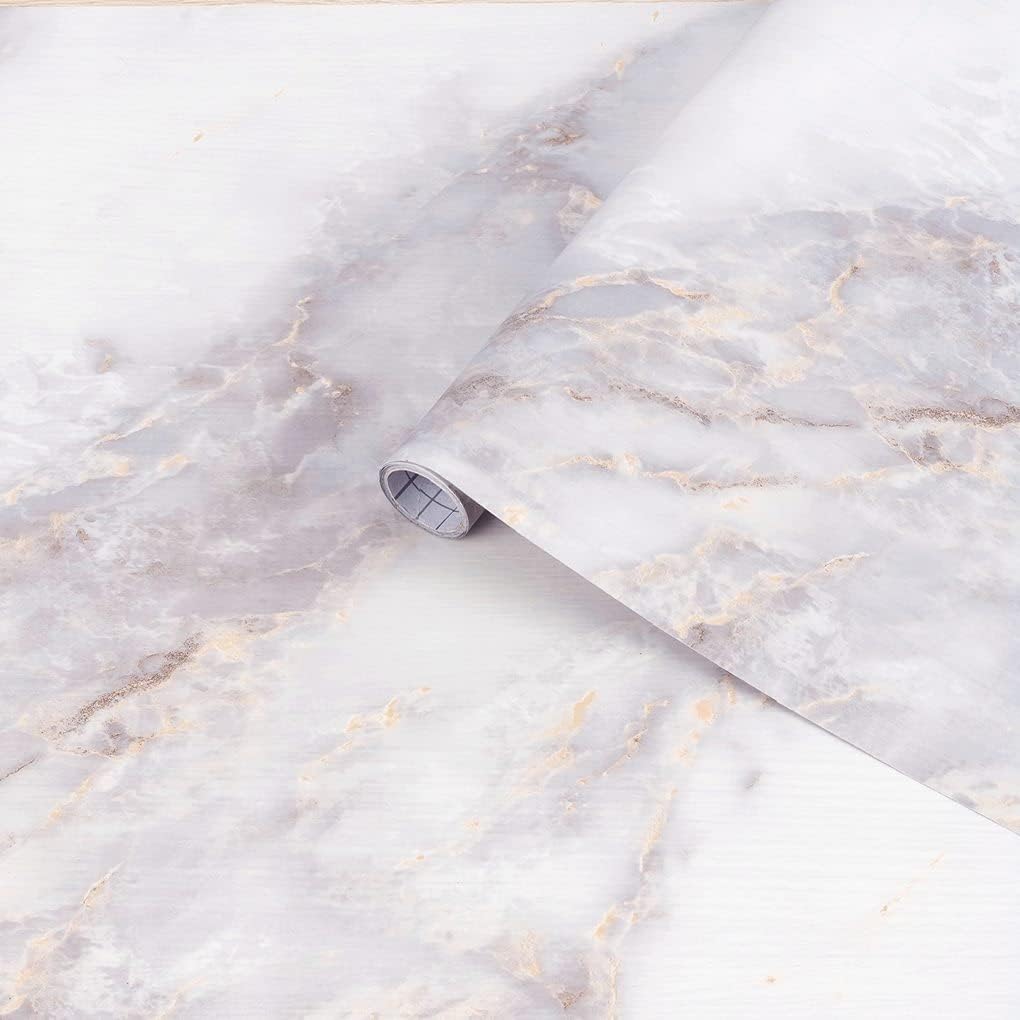 Marble 60cm by 500 cm Self Adhesive Contact paper Countertop,Kitchen,Shelf Liner - Image 4