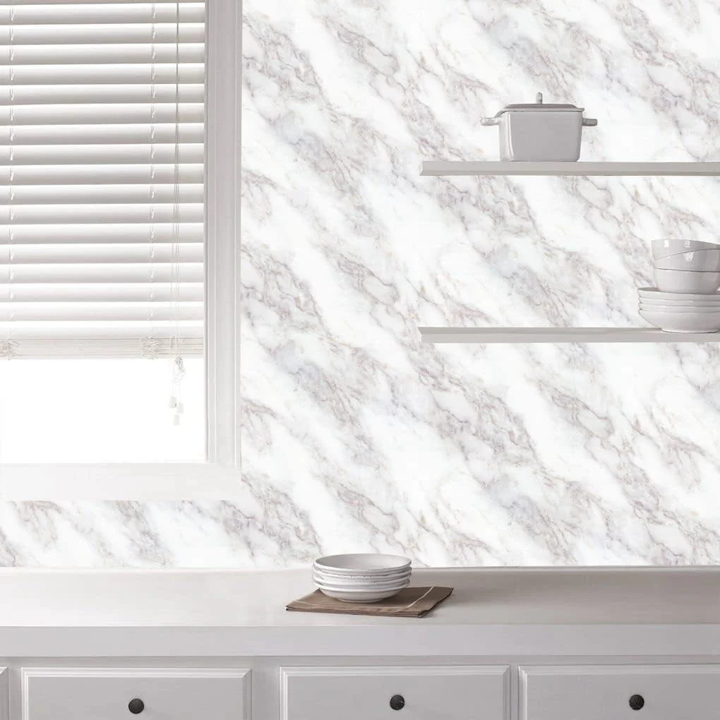 Marble 60cm by 500 cm Self Adhesive Contact paper Countertop,Kitchen,Shelf Liner - Image 62