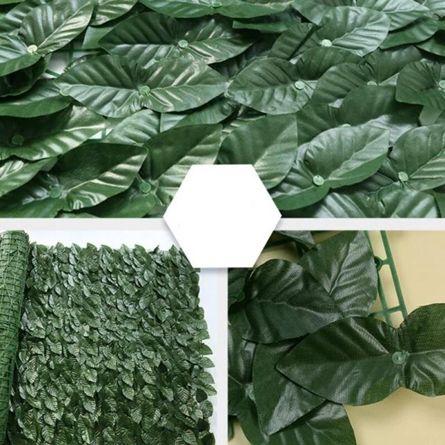 Artificial Fence Leaves Balcony Courtyard Ivy Privacy Fence Screen(1x3m) - Image 2