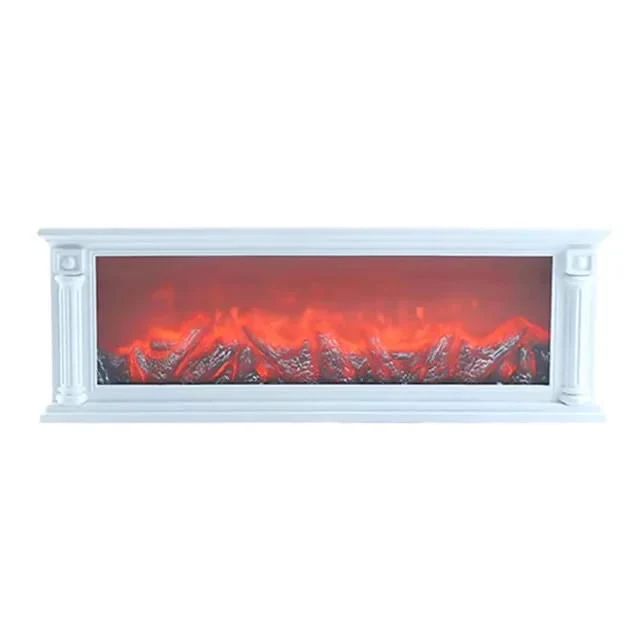 Artificial Fireplace with Realistic Log Wood Burning Flame Simulation Effect for Decoration - Image 5