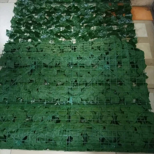 Artificial Leafy Privacy Fence - Image 3