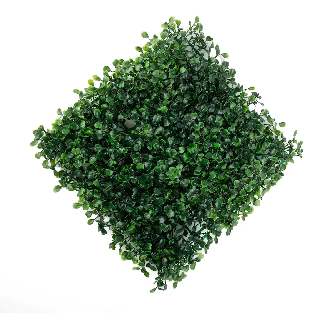 Artificial Plants Grass Wall Panel Boxwood Hedge Greenery Artificial Plant Walls Foliage Hedge Grass Mat Greenery Panels Fence - Image 6