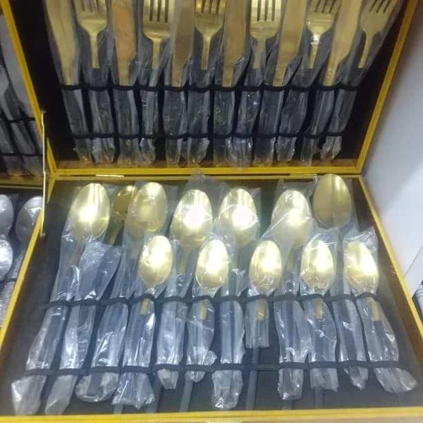 Assorted Briefcase 24Pcs Cutlery Set - Image 5