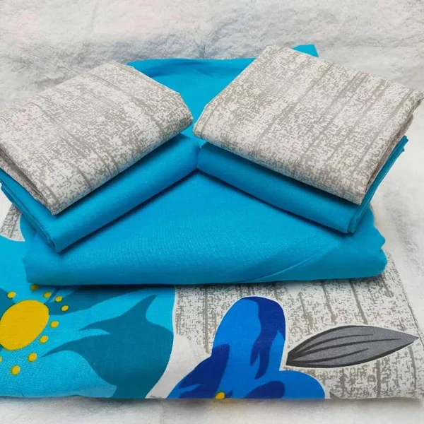 Assorted Pure Cotton Fitted Bedsheets - Image 4