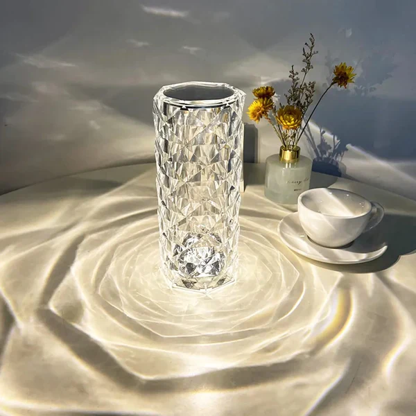 Assorted Rechargeable Crystal Table Lamps - Image 3