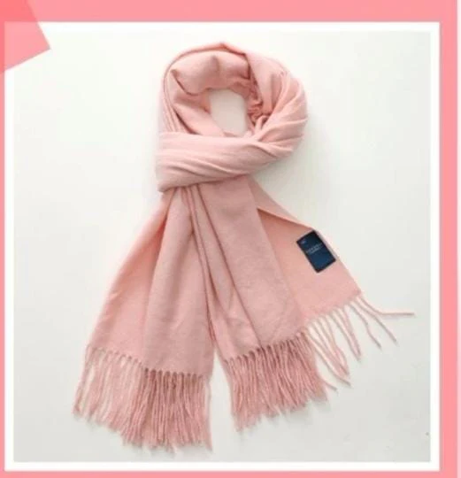 Authentic Cashmere Winter Scarf, Touch Gloves, and Ear Muffs Set - Image 5