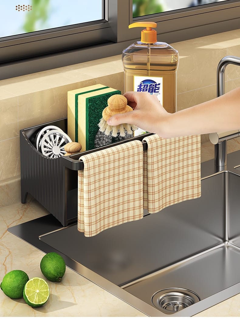 Automatic Drainage Sink Storage Rack - Image 4