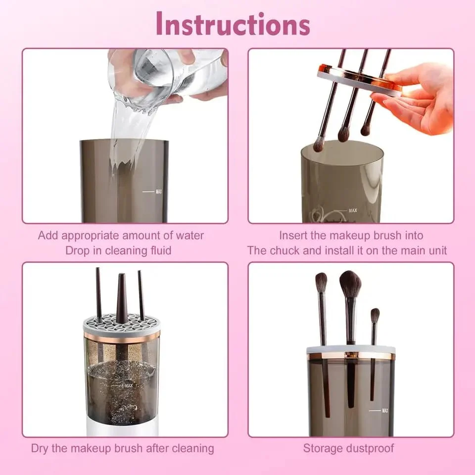 Automatic electric makeup brush cleaner - Image 6