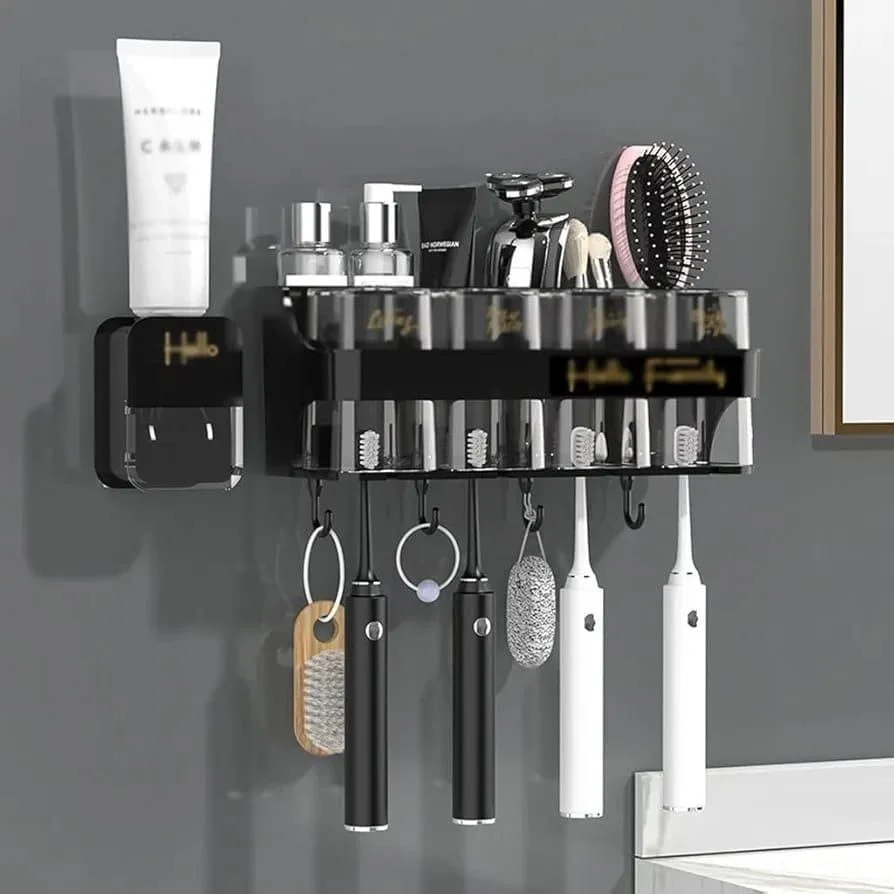Automatic toothpaste Dispenser with 4 cups - Image 4