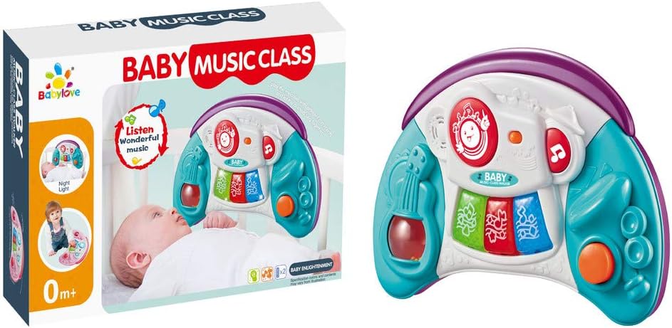 Baby Activity Game Toy Musical Instrument With Night Light & Songs - Image 2