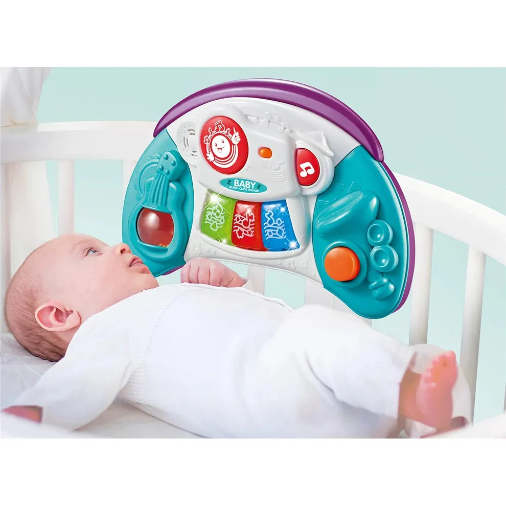 Baby Activity Game Toy Musical Instrument With Night Light & Songs - Image 3