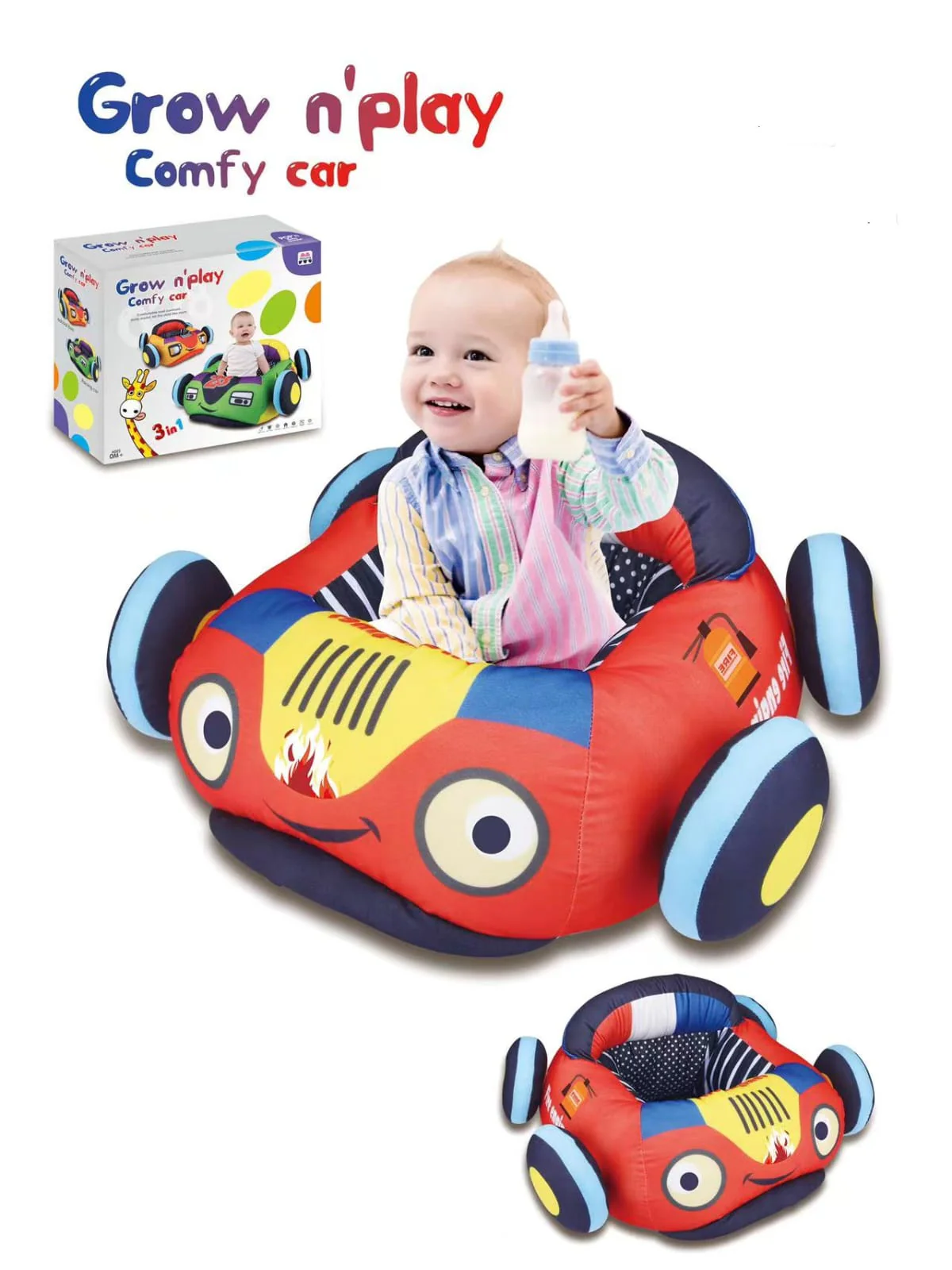 Baby Bouncer Soft Car for Kids - Image 2