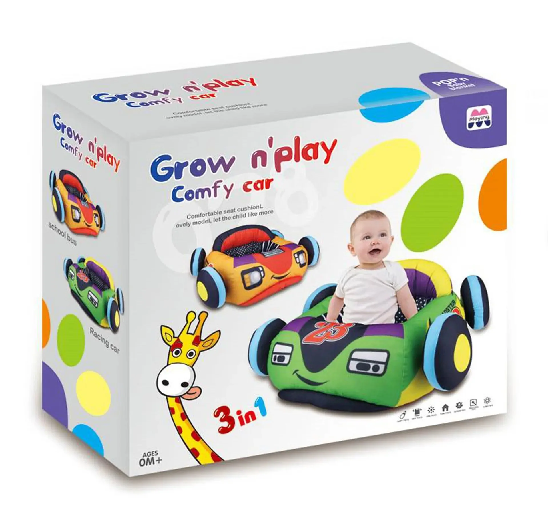 Baby Bouncer Soft Car for Kids - Image 3