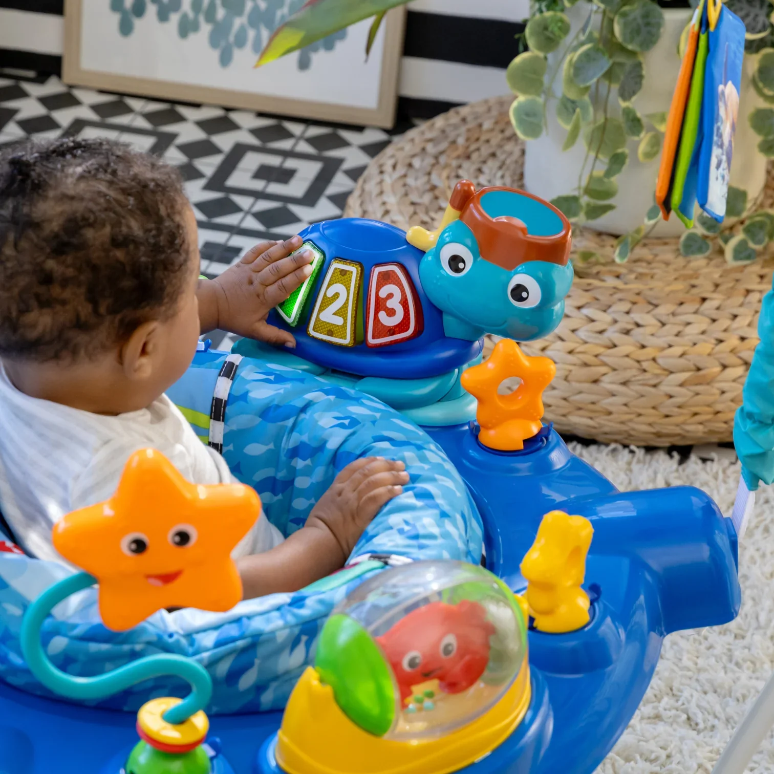 Baby Einstein Neptune's Ocean Discovery Activity Jumper - Image 10