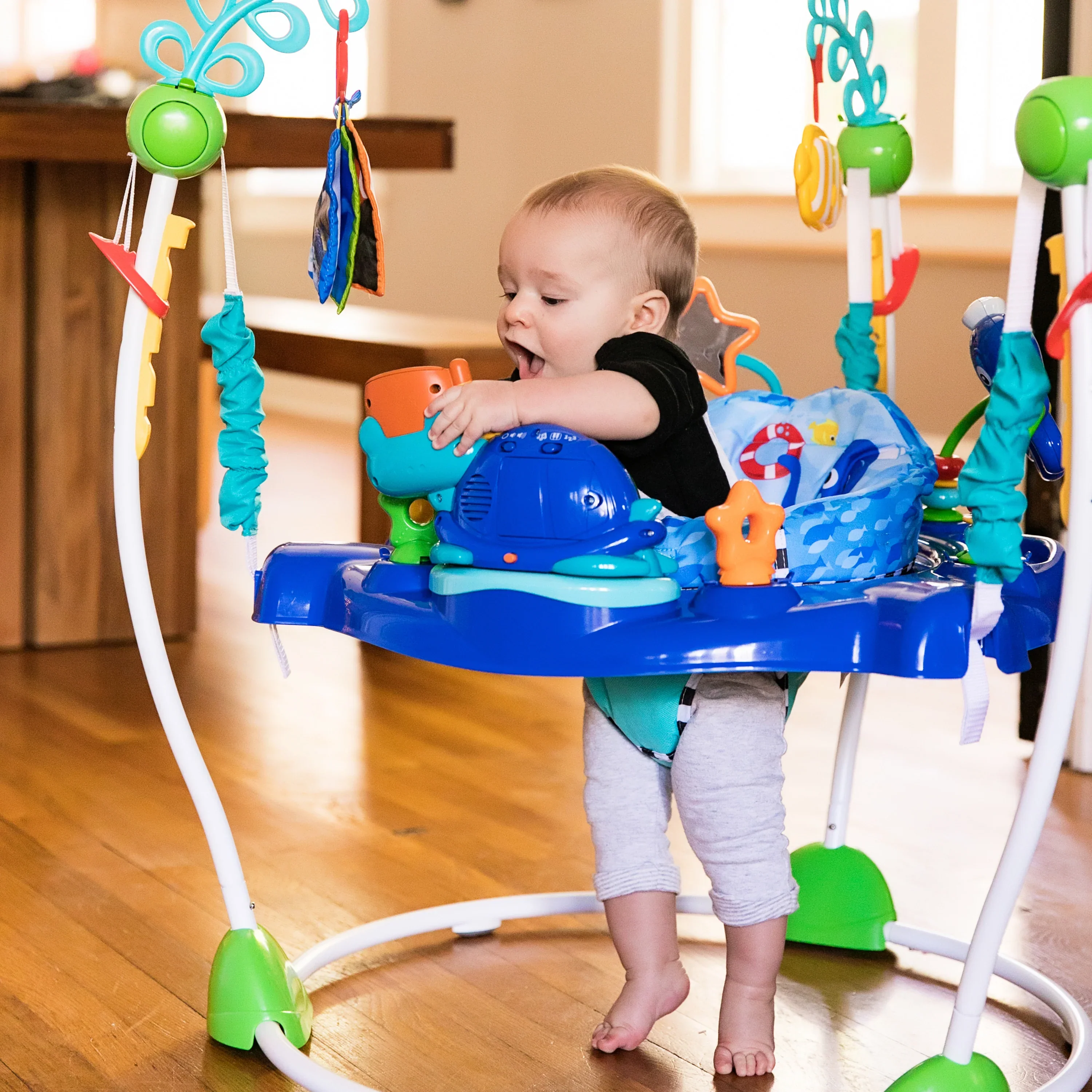 Baby Einstein Neptune's Ocean Discovery Activity Jumper - Image 3