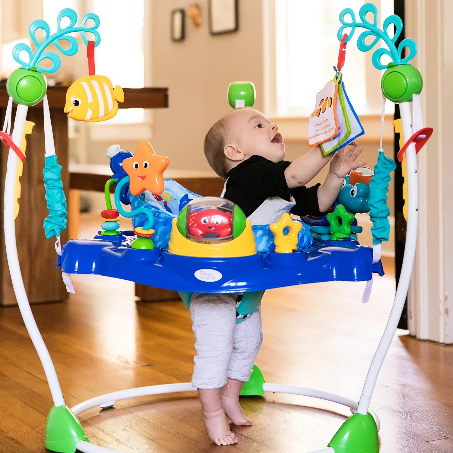 Baby Einstein Neptune's Ocean Discovery Activity Jumper - Image 4