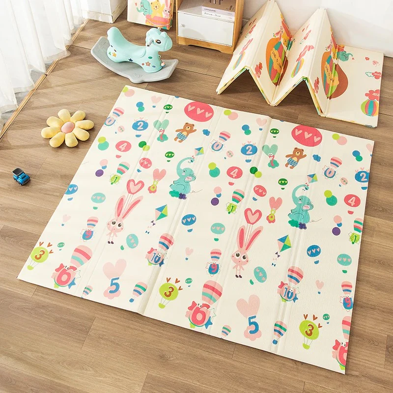 Baby Play Mat Foldable and Waterproof, Perfect for Floor Play Reversible and Versatile Playmat - Image 2