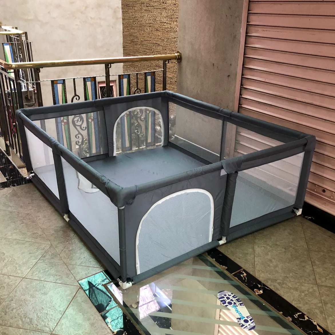 Baby Playpen Kids Large Playard Indoor & Outdoor Kids Activity Center - Image 2