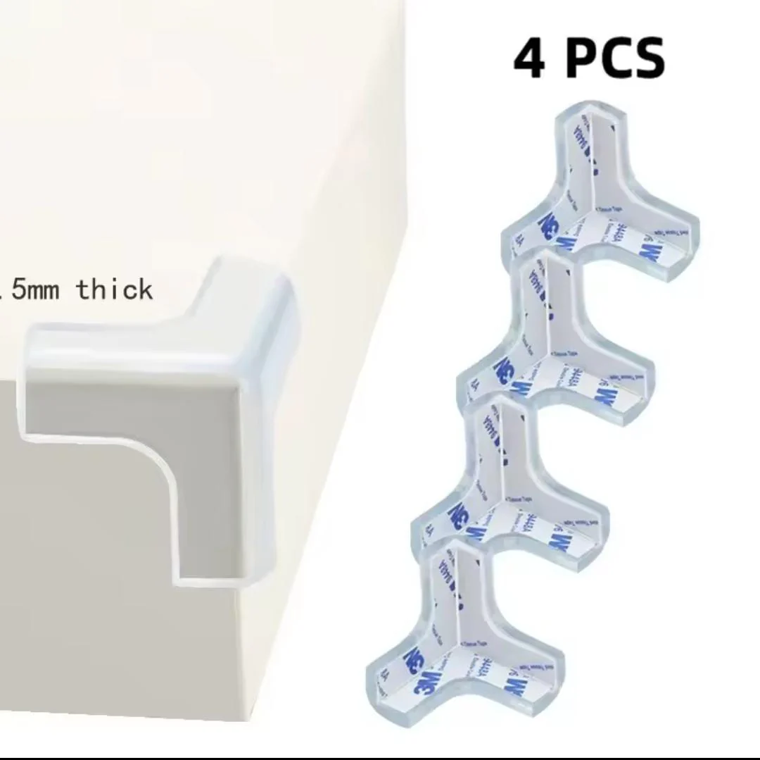 Baby proofing silicone corner edge protector 

Edge safety protectors - Image 5