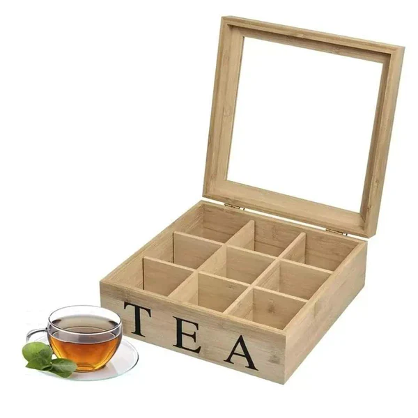 Bamboo Teabag Organizer - Image 5