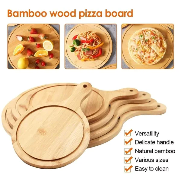 Bamboo wooden Pizza board/ chopping board - Image 5