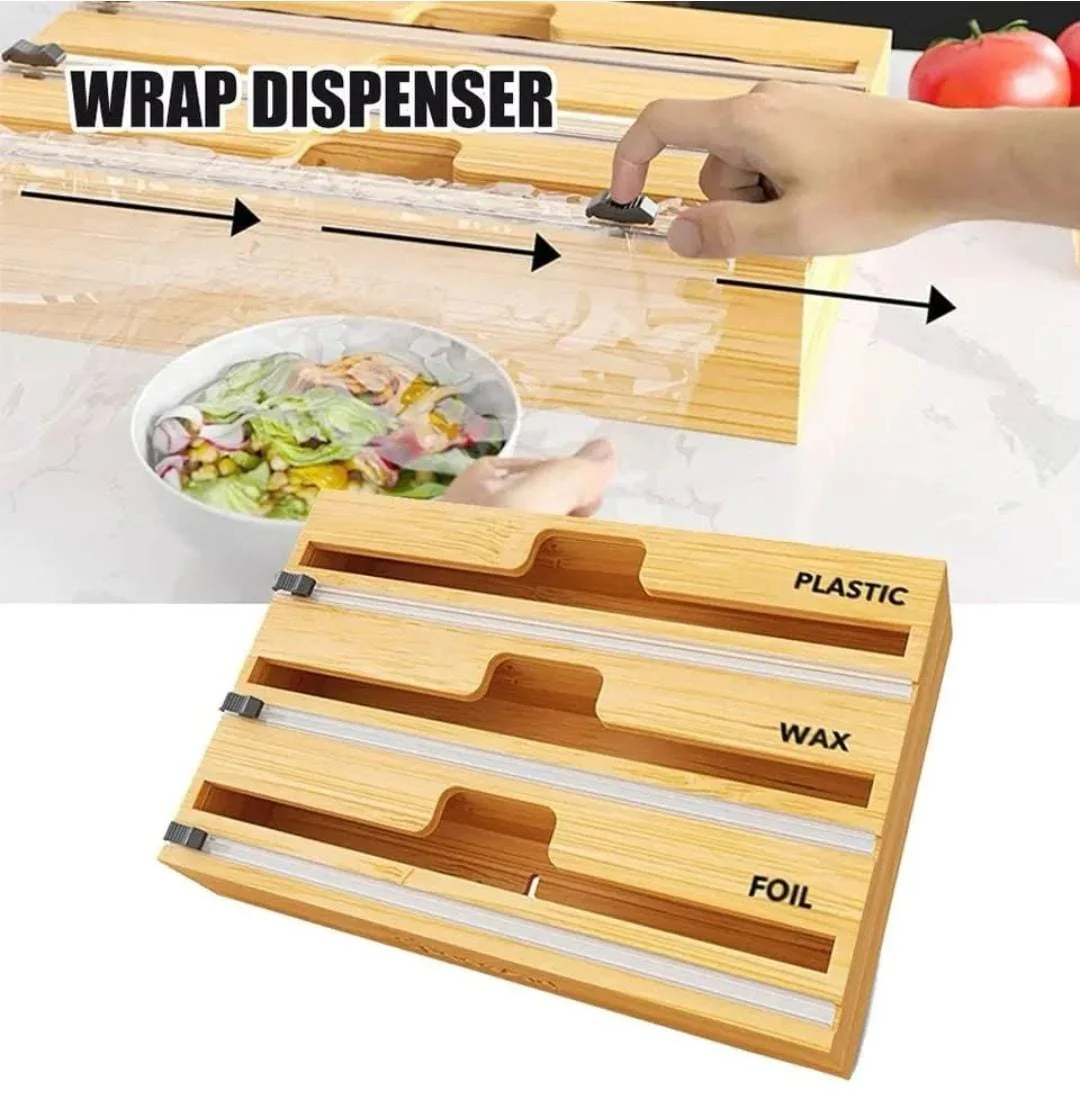 Bamboo wrap dispenser with cutter
3 layer - Image 2