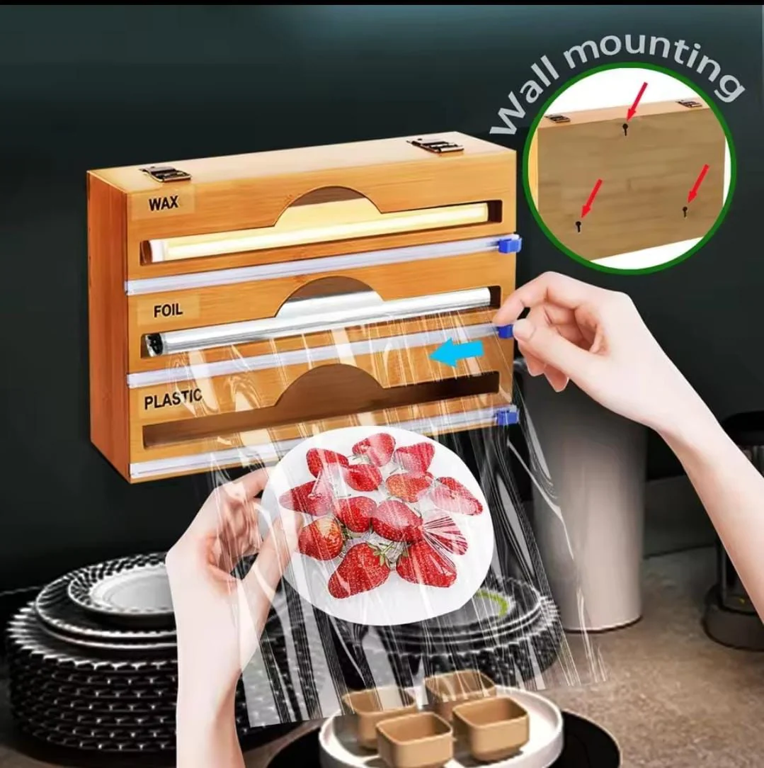 Bamboo wrap dispenser with cutter
3 layer - Image 4