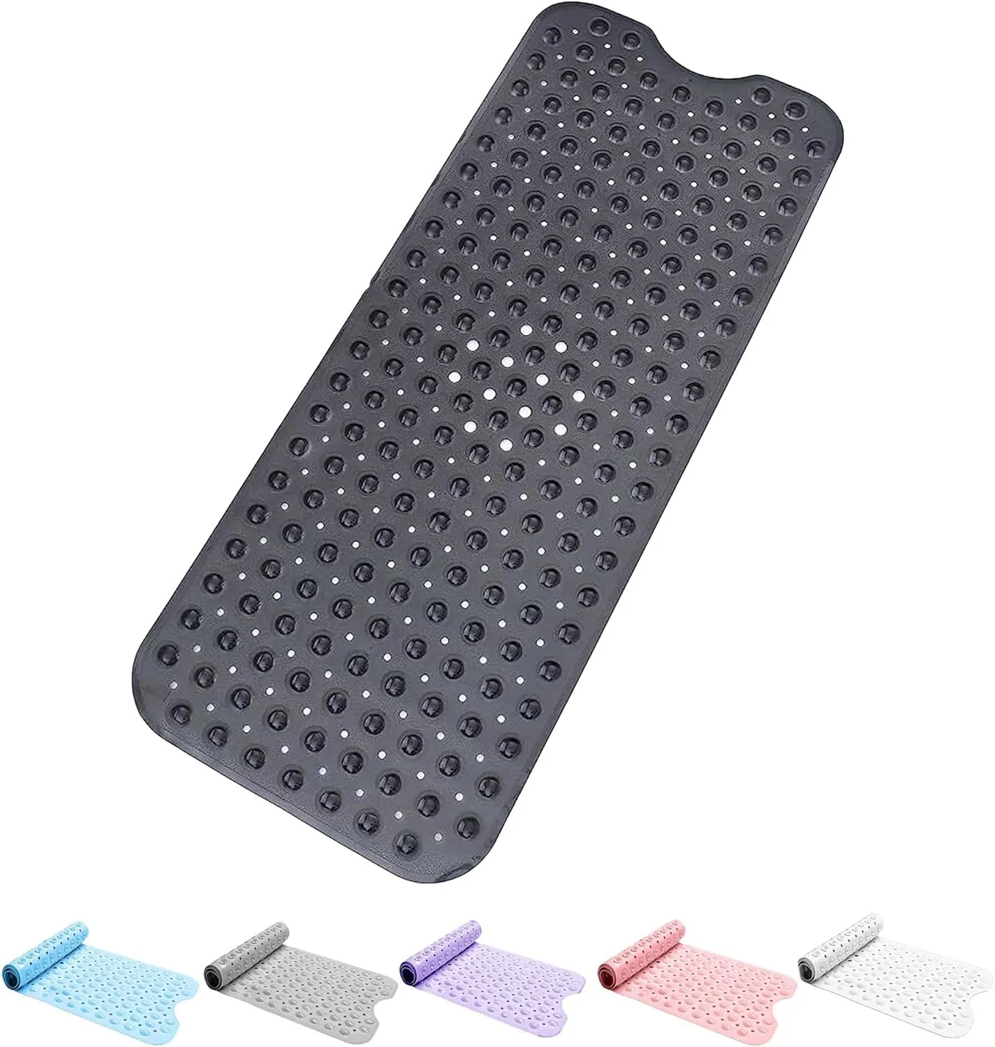 Bath Mat Non Slip Anti-Slip with Suction Cups and Drain Holes For Bathtub - Image 5