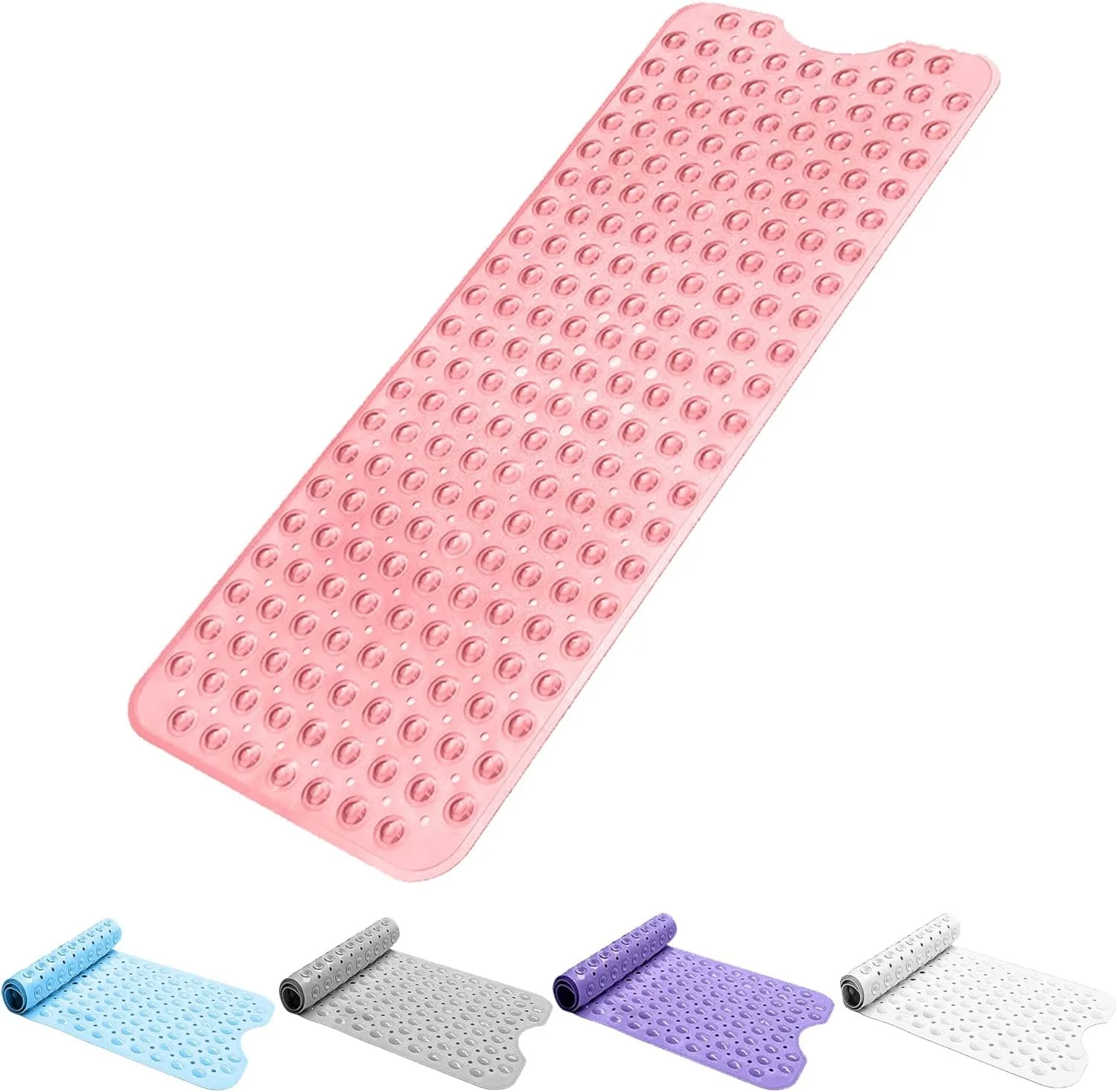 Bath Mat Non Slip Anti-Slip with Suction Cups and Drain Holes For Bathtub - Image 6
