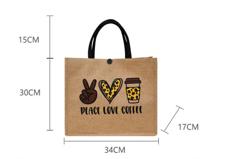 Beach Print Tote Bag - Image 3