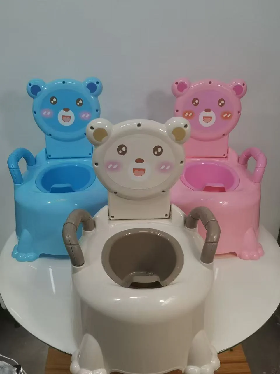 Bear shaped Portable baby training potty - Image 2