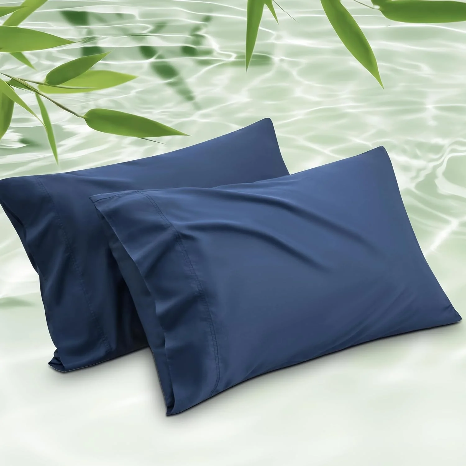 Bed Pillow Covers King Size (50X 70cm) Light Weight Soft & Breathable Pillow Cover Set of 2 - Image 10