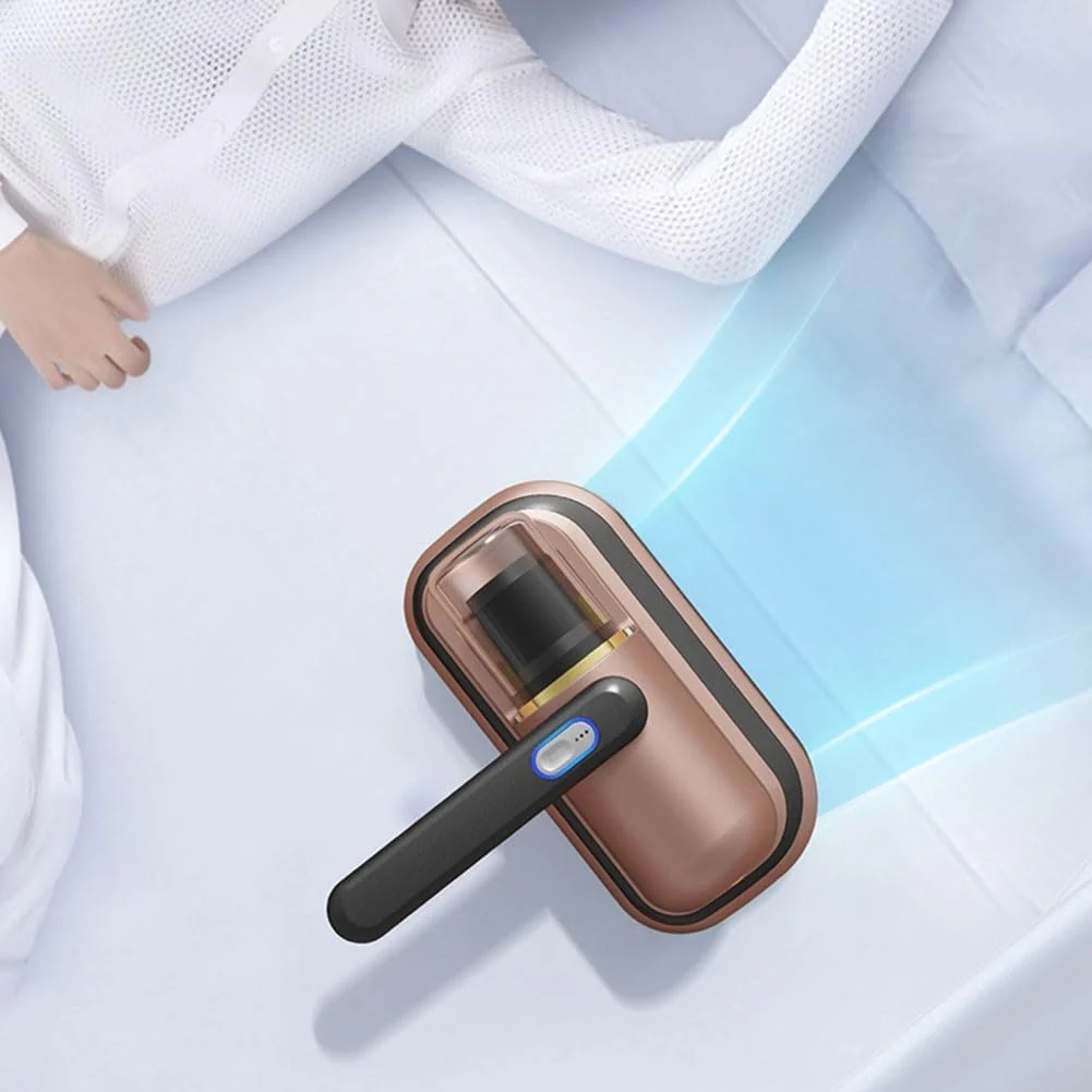 Bed Vacuum Cleaner, Household High-Frequency Strong Mite Removal Instrument, Handheld Deep Mattress Vacuum Cleaner, Wireless Vacuum Cleaning Remover Instrument, for Bed, Sofa, Carpets - Image 4
