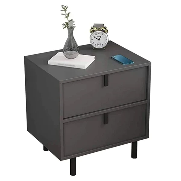 Bedside Drawer (Dark Grey - Image 2