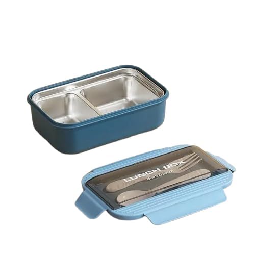 Bento Lunch Box with 3 Compartments – 1100ml | Microwave-Safe &amp; Reusable - Image 4