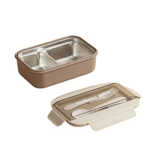 Bento Lunch Box with 3 Compartments – 1100ml | Microwave-Safe &amp; Reusable - Image 5