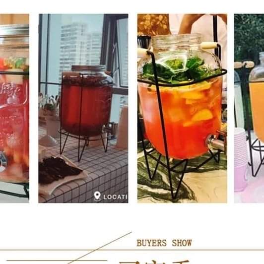 Beverage Dispenser with a metallic stand - Image 5