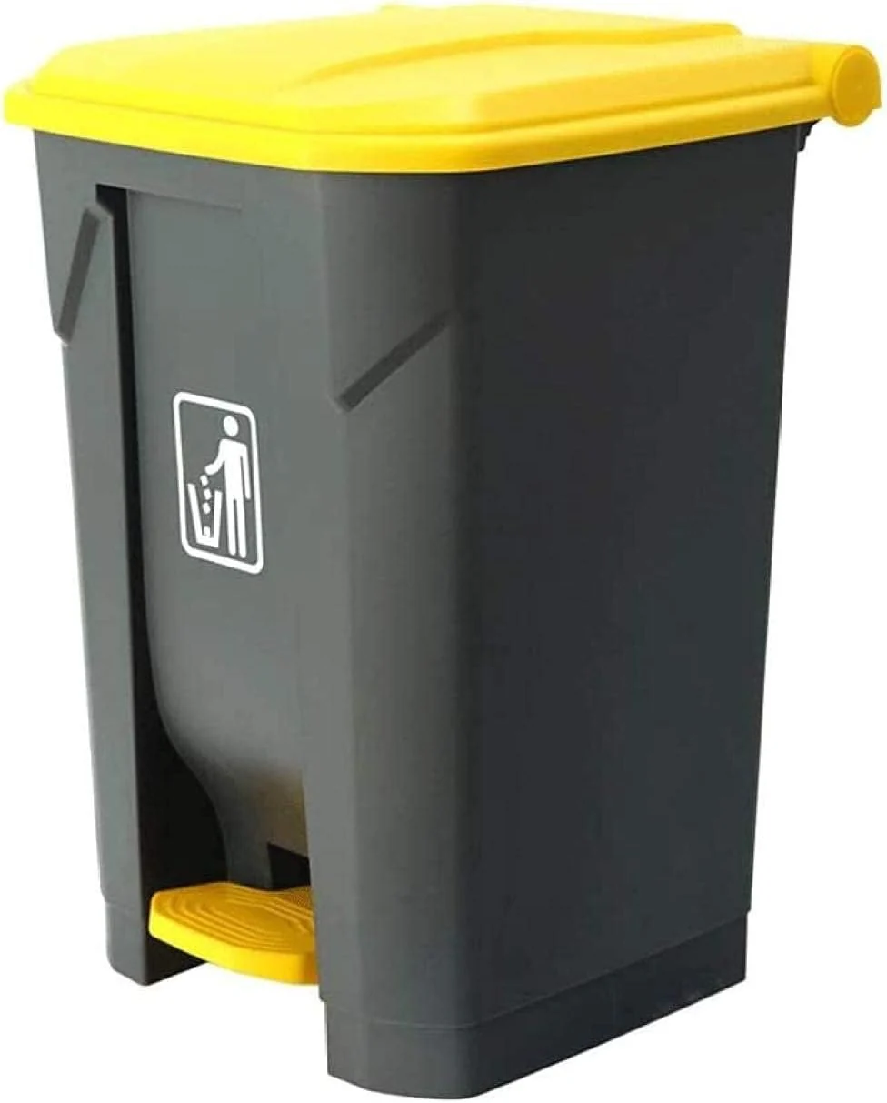 Pedal Push Dustbin Trash Bin - Image 6