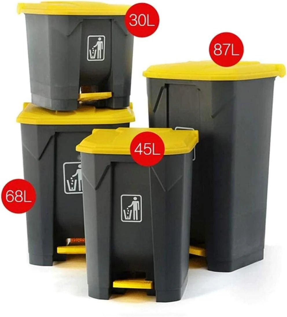 Pedal Push Dustbin Trash Bin - Image 7
