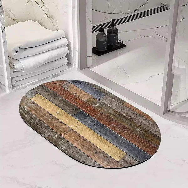 Bathroom Mat/ Bath Shower mat Big size Oval 48*78cm - Image 4
