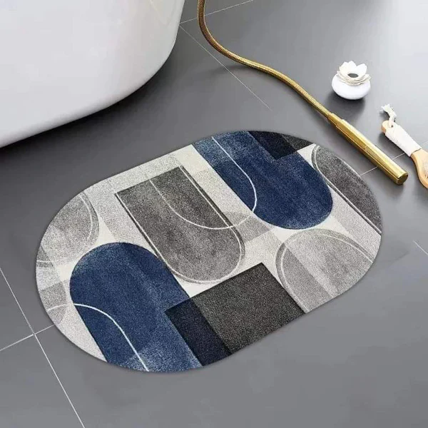 Bathroom Mat/ Bath Shower mat Big size Oval 48*78cm - Image 5