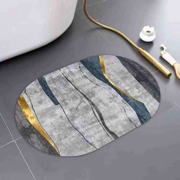 Bathroom Mat/ Bath Shower mat Big size Oval 48*78cm - Image 8