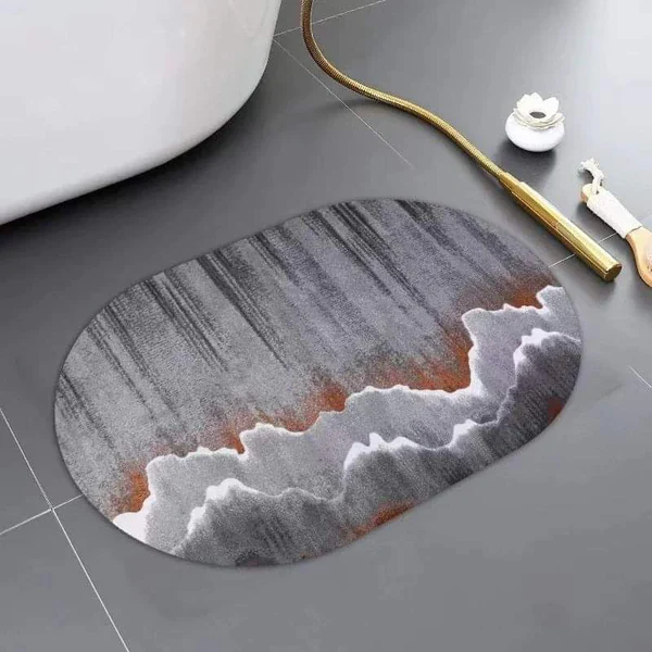 Bathroom Mat/ Bath Shower mat Big size Oval 48*78cm - Image 9