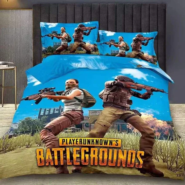 Binded Cartoon Themed Cotton Duvet Set - Image 3