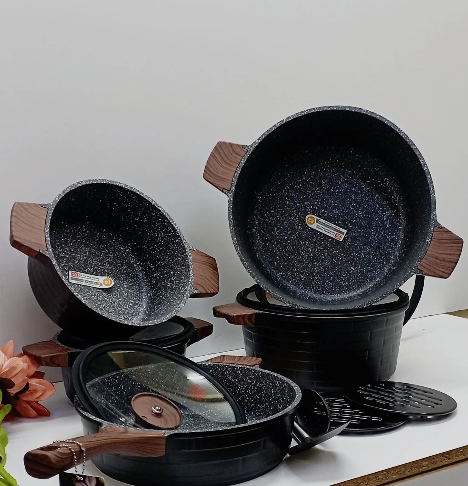 BLOCK 13PCS GRANITE COATING KITCHEN COOKWARE SET - Image 2
