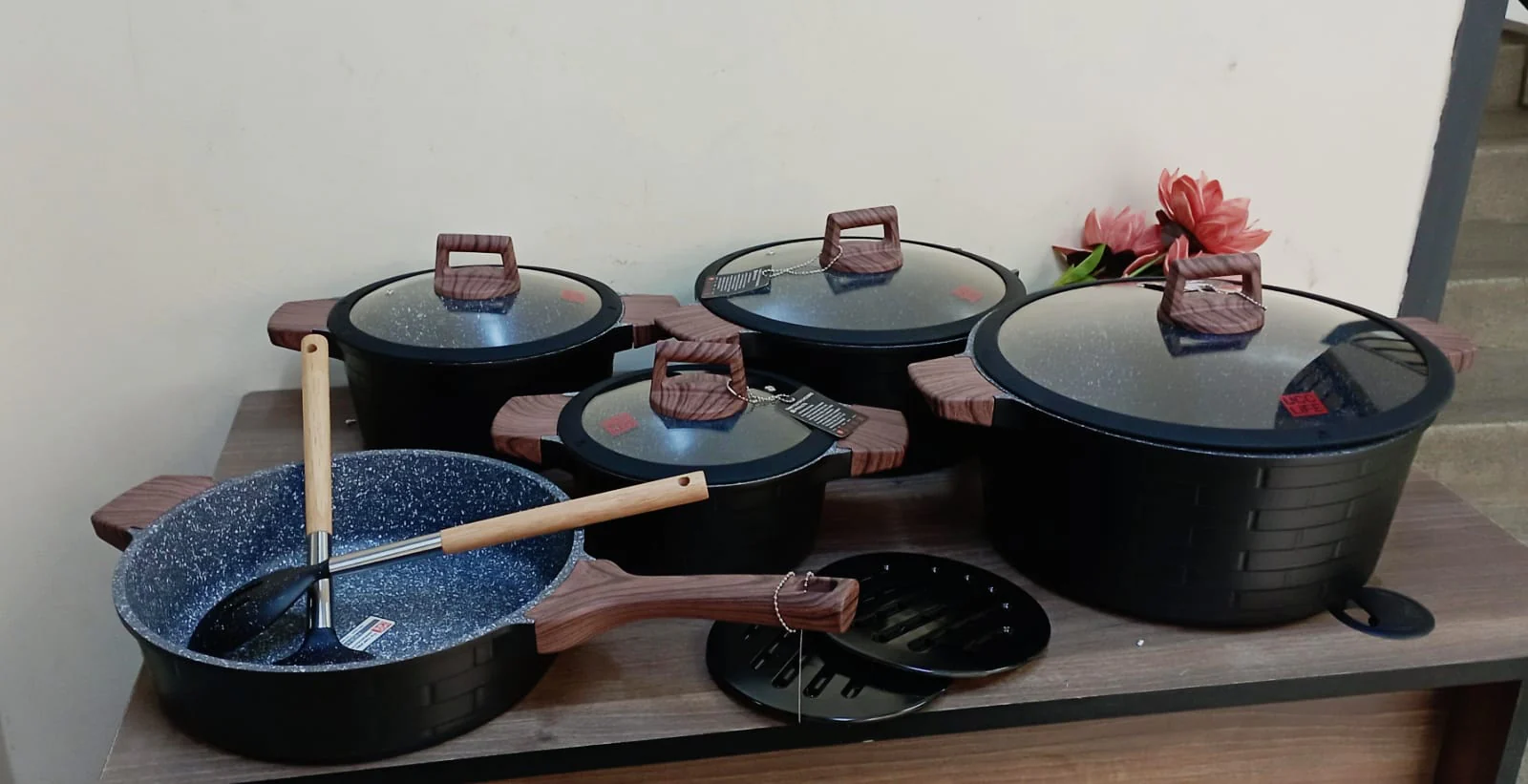 BLOCK 13PCS GRANITE COATING KITCHEN COOKWARE SET - Image 3