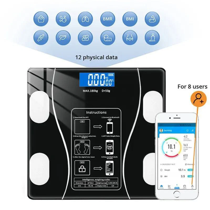 Bluetooth Bmi Weighing Scale - Image 2