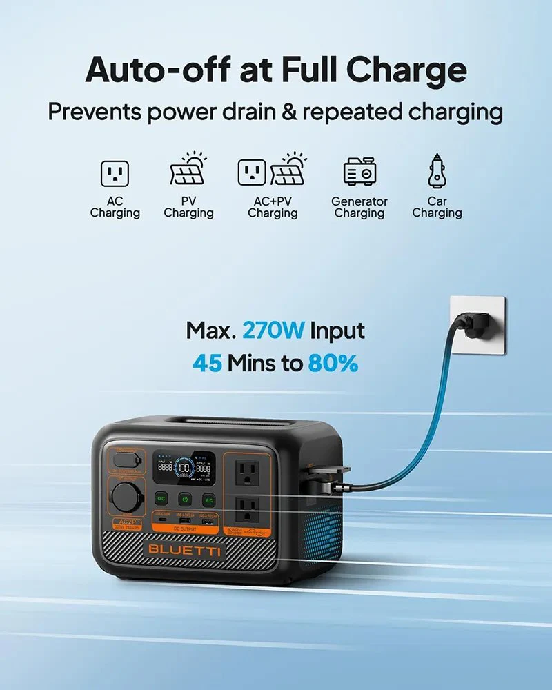 BLUETTI AC2P Portable Power Station 230Wh 300W Kenya - Image 2
